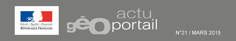 Actu Géoportail n°21 - mars 2015