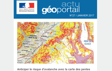 Actu Géoportail n°27, janvier 2017