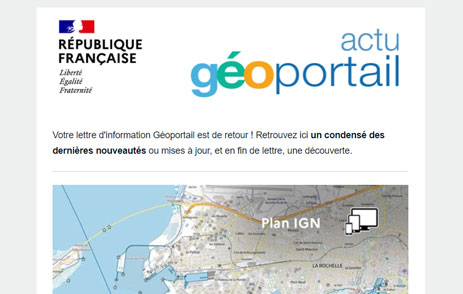 Actu Géoportail n°37, Printemps 2021