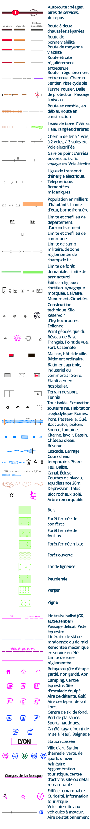 france autoroutes map ign