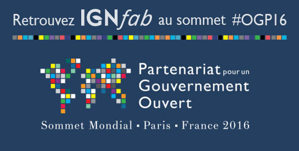 Retrouvez IGNfab au sommet #OGP16