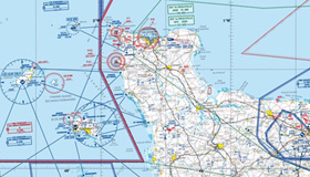 Carte aéronautique OACI 2017
