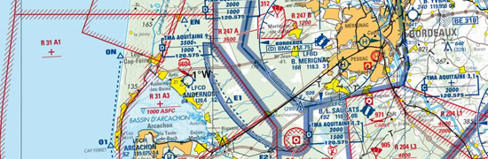 Carte OACI 2019